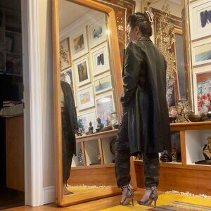 Vintage Danier Buttery Soft Nappa Leather Trench Coat